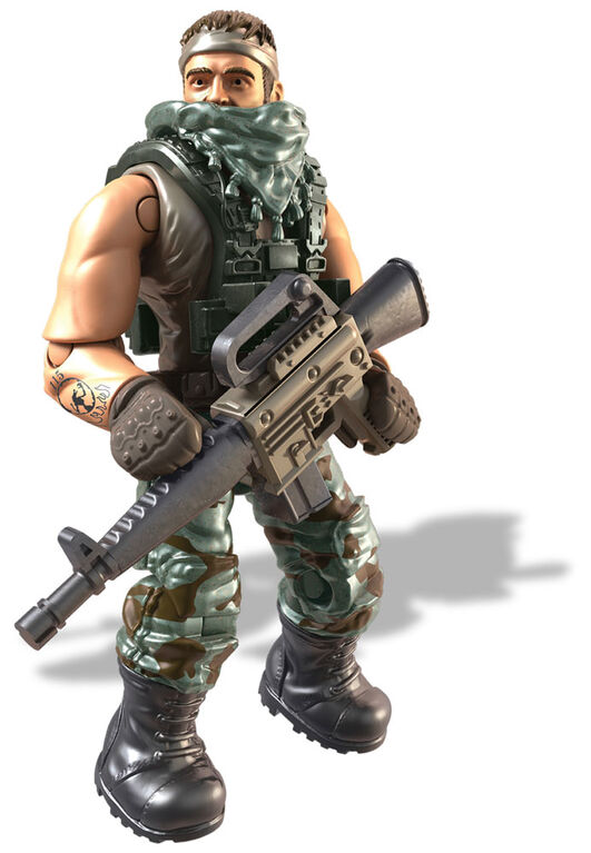 Mega Construx Call of Duty Lieutenant General Shepherd Frank Woods Micro Action Figure