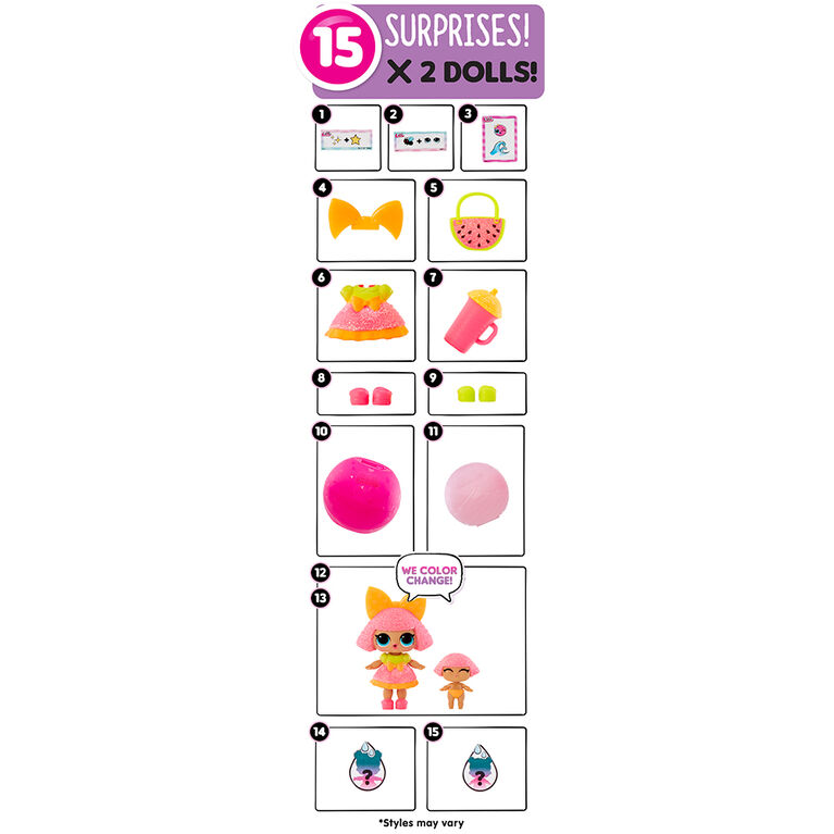 2-n-1 LOL Surprise Me and My Lil Sis Color ChangeMC