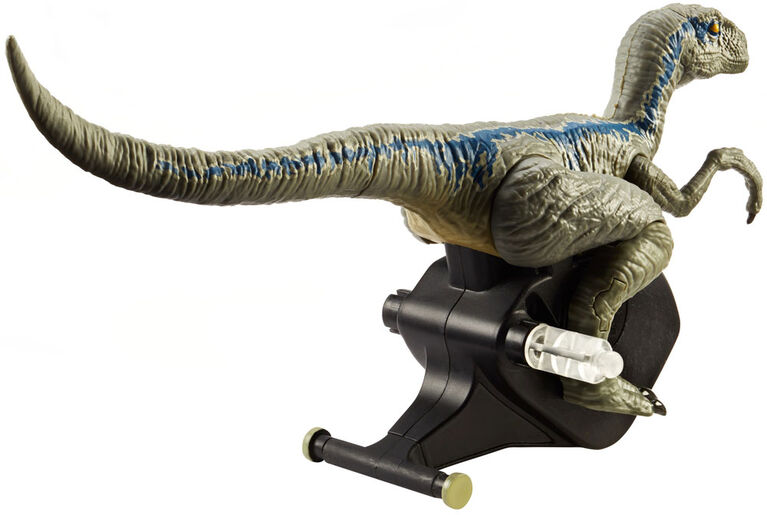 Jurassic World - Course de Dinos - Vélociraptor "Blue».