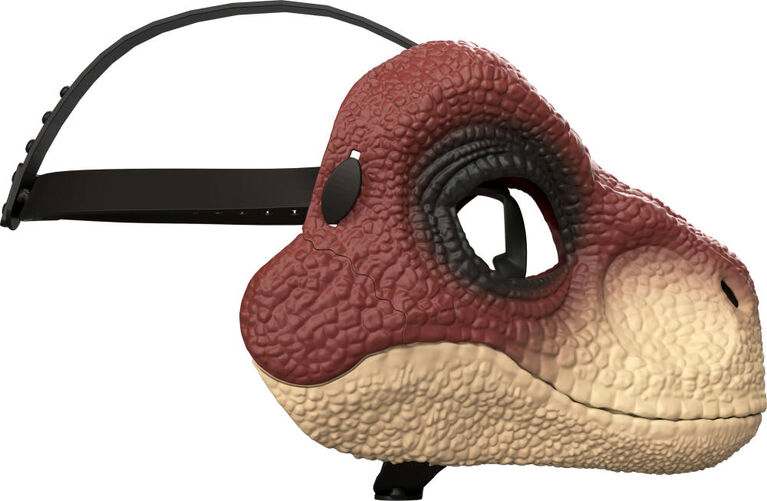 Jurassic World Rebirth Raptor Dinosaur Mask, Role-Play Head Wear, Movie-Inspired Costume Gear