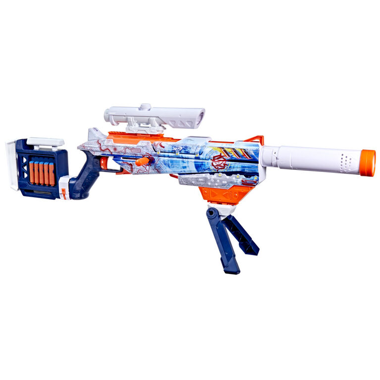 Nerf Loadout Arctic Zerostriker Blaster and N1 Darts - R Exclusive