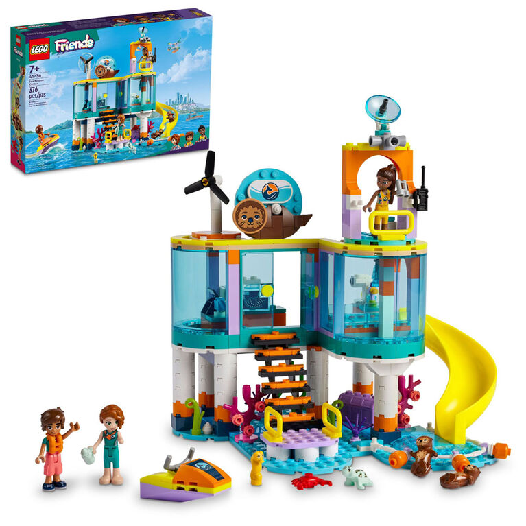 LEGO Friends Sea Rescue Center 41736 Building Toy Set (376 Pieces)