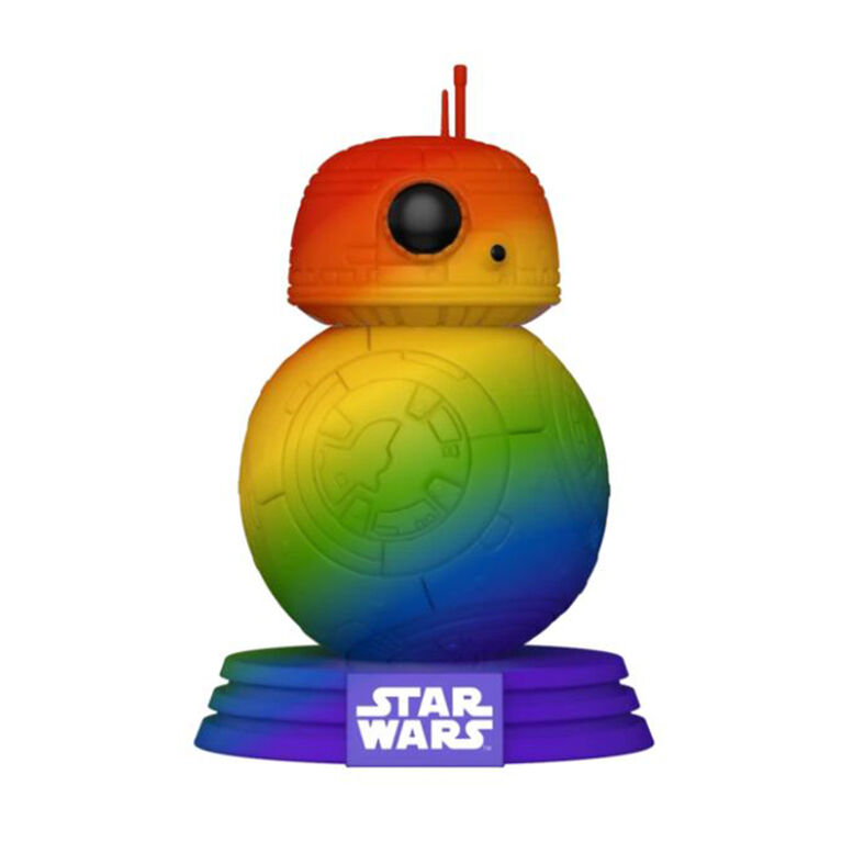 Figurine en Vinyle BB8 Rainbow par Funko POP! Star Wars - Notre exclusivité
