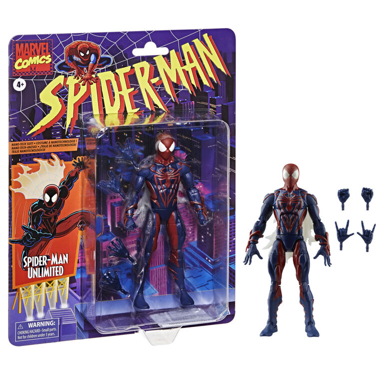 Marvel Legends Series Spider-Man Unlimited Comics Action Figure