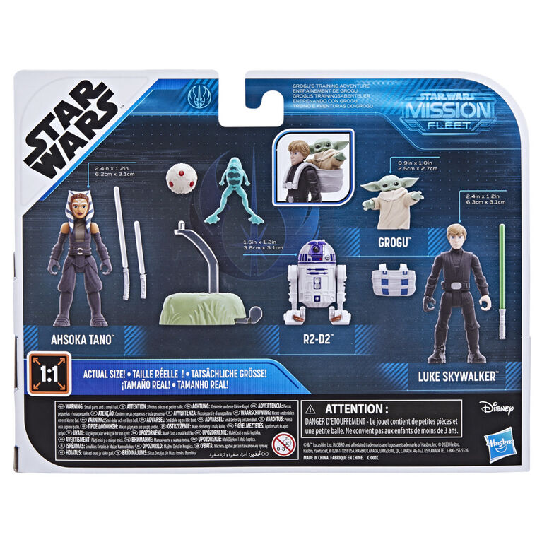 Star Wars Mission Fleet, Grogu Action Figure Set (2.5 Inch Scale)