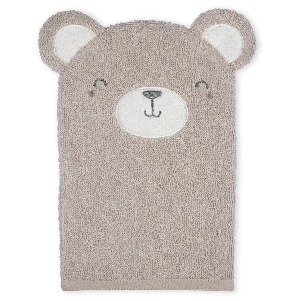 Koala Baby - Baby Bath Mitt - Brown Bear