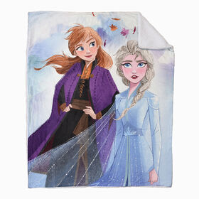 Disney Frozen Sherpa Throw Blanket, 50 x 60 inches