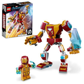 LEGO Marvel Iron Man Mech Armor 76203 Building Kit (130 Pieces)