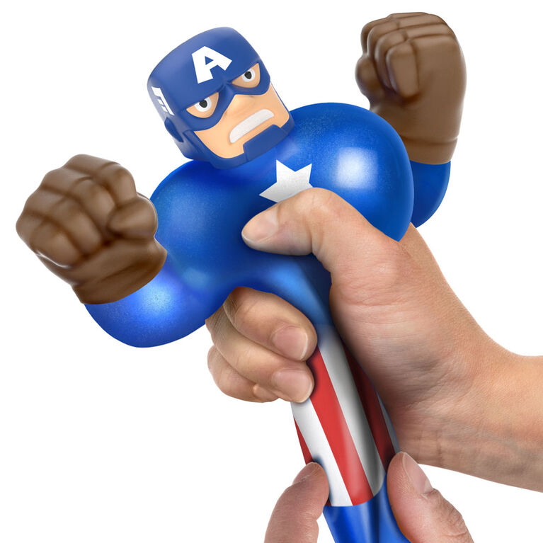 Heroes Of Goo Jit Zu Licensed Marvel Hero Pack - Captain America