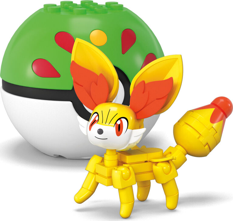 MEGA  Pokémon Figurine articulée  Feunnec, 32 pièces