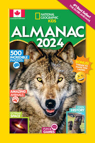 National Geographic Kids Almanac 2024 (Canadian edition) - Édition anglaise
