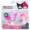 Hello Kitty & Friends 2 Figure Pack: Dreamland - My Melody Teddy Bear & Kuromi Heart Balloon