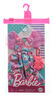 ​Barbie Fashion Pack with Pink Floral Dress with Puffy Sleeves, Flower-Shaped Purse and Blue Necklace