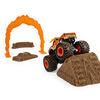 Monster Jam, El Toro Loco Monster Dirt Deluxe Set, Featuring 16oz of Monster Dirt and Official 1:64 Scale Die-Cast Monster Jam Truck