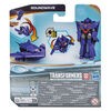 Transformers Toys EarthSpark 1-Step Flip Changer Soundwave 4-Inch Action Figure
