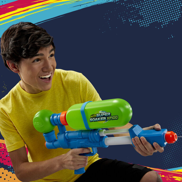 Nerf Super Soaker blaster à eau XP100 - Notre exclusivité