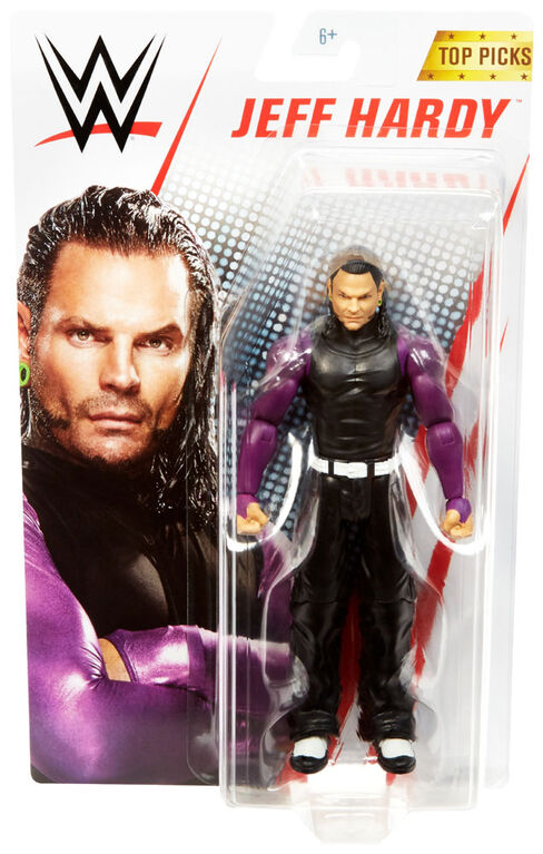 WWE Top Picks Jeff Hardy Action Figure - English Edition