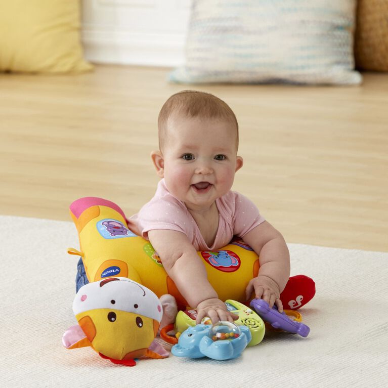 Tummy Time Discovery Pillow - French Edition