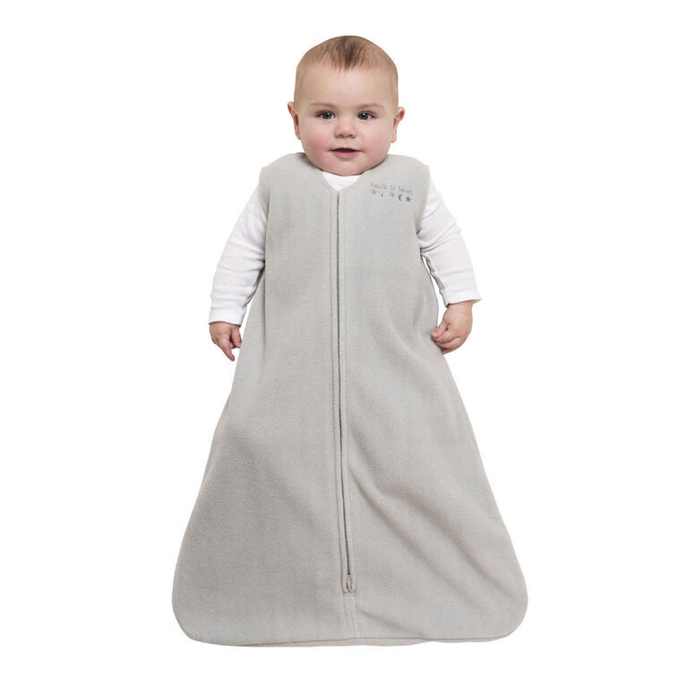 HALO SleepSack wearable blanket - Solid Grey - Micro-fleece - Large