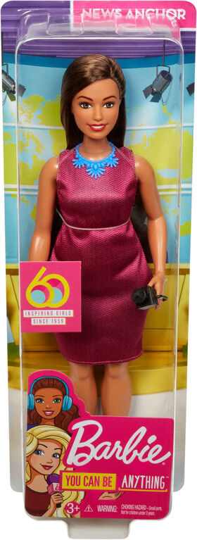 Barbie 60e Anniversaire Poupee Presentatrice De Nouvelles Toys R Us Canada Barbie 60e Anniversaire Poupee Presentatrice De Nouvelles Toys R Us Canada