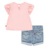 Levi's Sun Top and Shorts Set - Quartz Pink