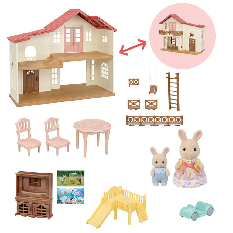 Calico Critters Hilltop Terrace Gift Set