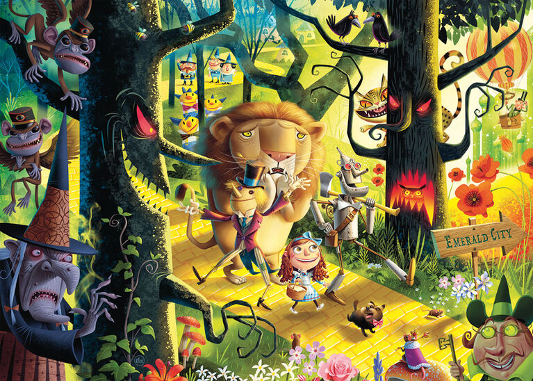 Ravensburger - Le Magicien d'Oz casse-têtes 1000pc