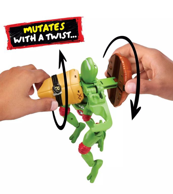 Tales of Teenage Mutant Ninja Turtles: Mutations Deluxe Raphael Pet to Ninja Figure