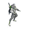 Action Figure:Overwatch 2- Genji