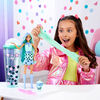 Barbie Pop Reveal Bubble Tea Series Doll & Accessories Set with Green Tea Scented Fashion Doll