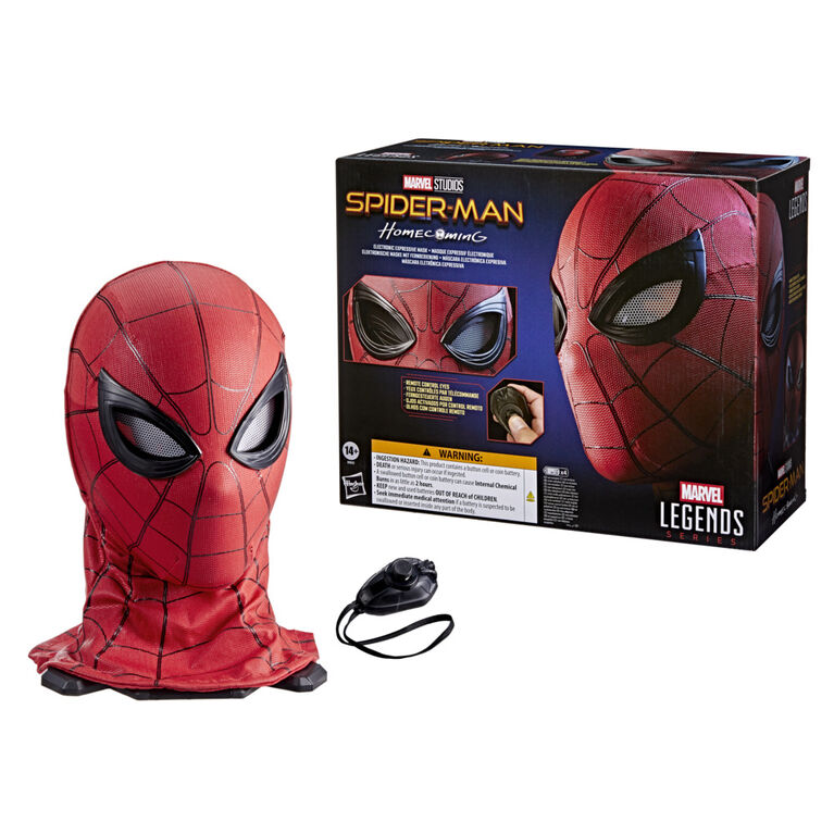 Marvel Legends Series Spider-Man Electronic Expressive Mask Marvel Legends Series Spider-Man Electronic Expressive Mask