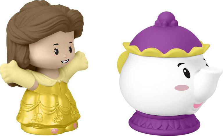 Fisher-Price Little People Princesses Disney Belle et Mme Samovar