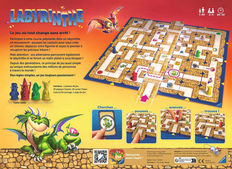 Ravensuburger: Labyrinth Game - French Edition
