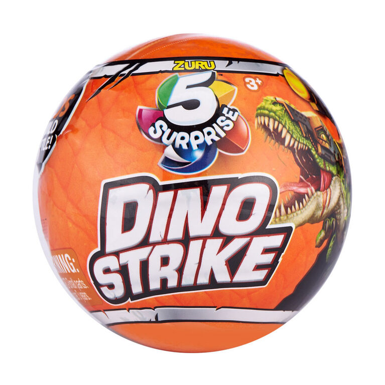 5 Surprise Dino Strike Mystery à collectionner par ZURU