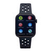 iTIME ELITE Health and Fitness Body Temperature Smartwatch with Heart Rate Monitor Black