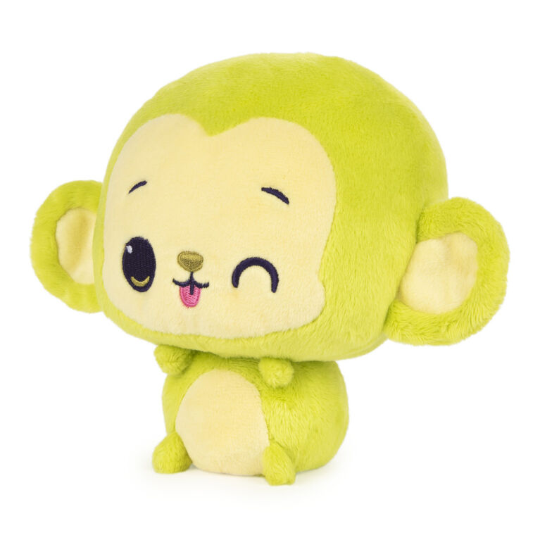 GUND Drops, Joey Bananas, Expressive Premium Stuffed Animal Soft Plush Pet, Green, 6"