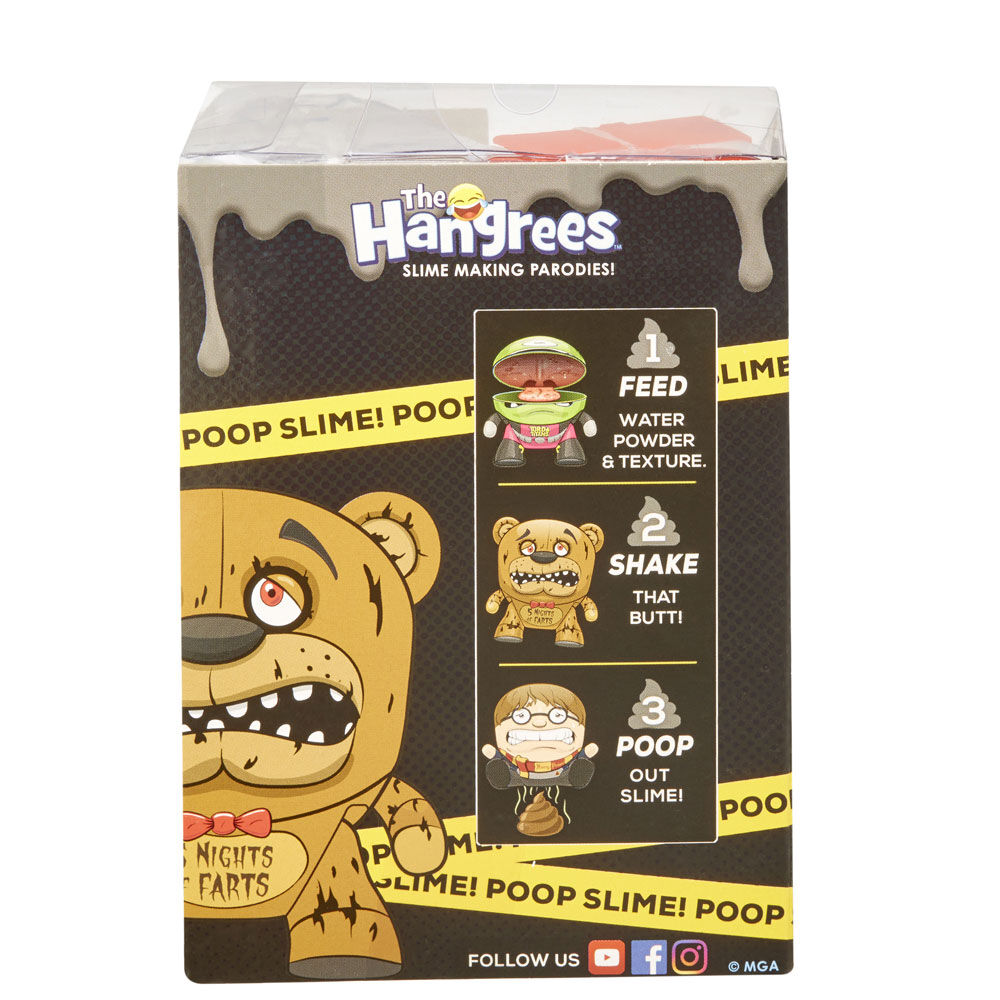The Hangrees Harry Plopper Collectible Parody Figure with Slime