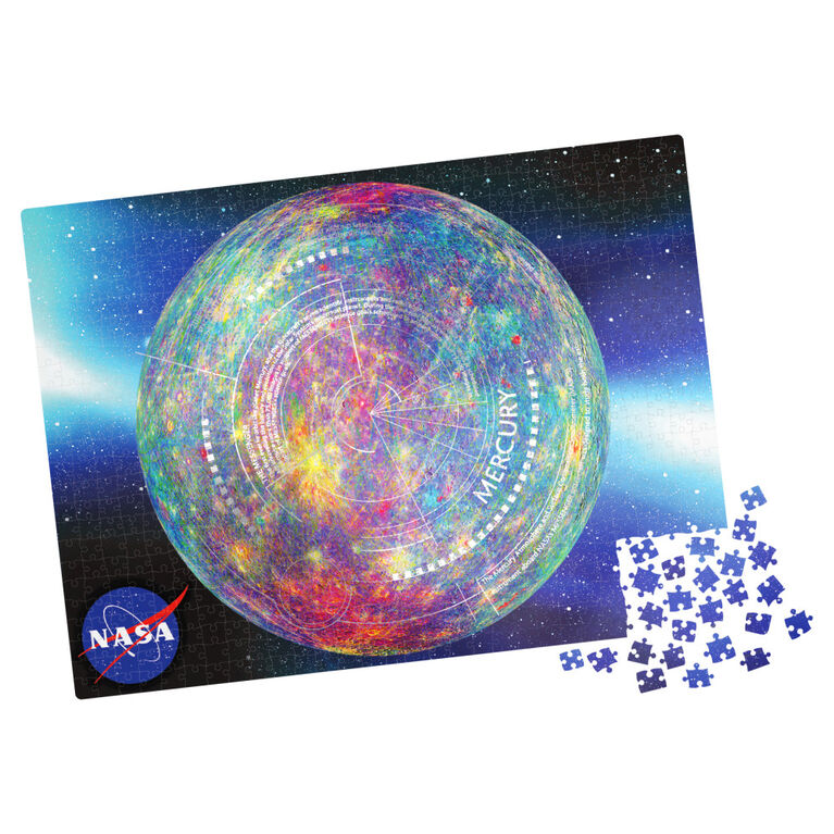 Puzzle NASA 750 pièces avec effet aluminium, nébuleuse d'Orion