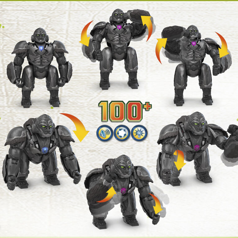 Transformers: Rise of the Beasts Command & Convert Animatronic Optimus Primal 12.5 Inch Electronic Toy