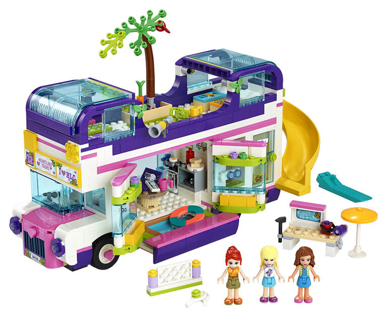 Lego Friends Le Bus De L Amitie 41395 Toys R Us Canada