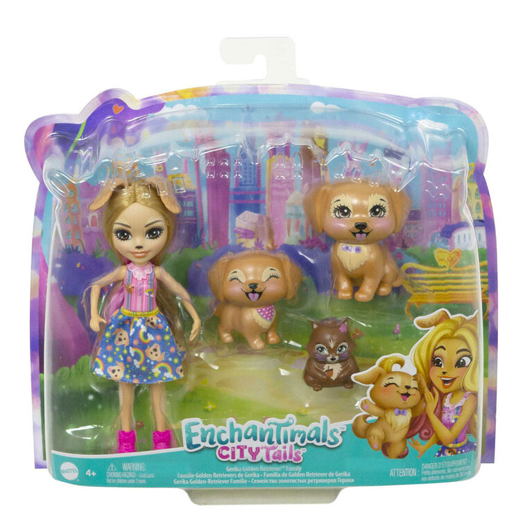 Enchantimals Gerika Golden Retriever Family Doll - R Exclusive