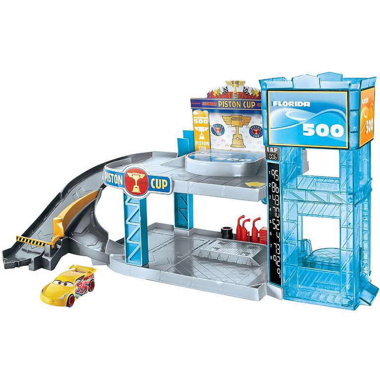 Disney/Pixar Cars Florida 500 Racing Garage Playset