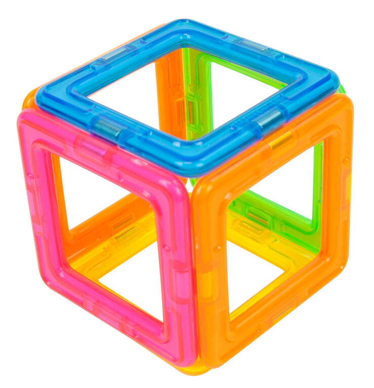 Ensemble néon de 14 pièces Magformers - Édition anglaise