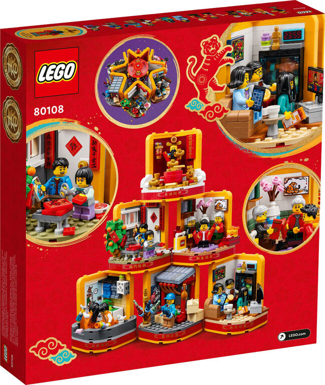 LEGO Lunar New Year Traditions 80108 Building Kit (1,066 Pieces)