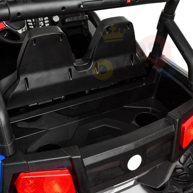 KidsVip 2x12V Enfants et Tout-Petits UTV Viper 4x4 Voiture Eléctrique avec Commande à Distance - Bleu