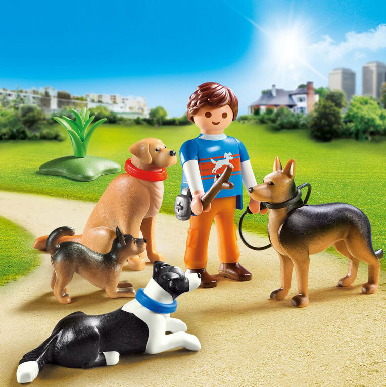 Playmobil - Entraineur et chiens