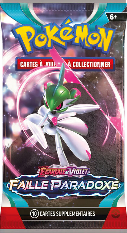 Booster et protège-cartes Pokémon - É et V 4 " Faille Paradoxe " - Édition française