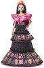 Barbie 2021 Dia De Muertos Doll (11.5-in) Wearing Embroidered Dress and Calavera Face Paint