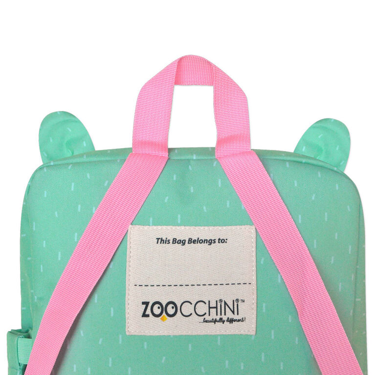 ZOOCCHINI - Toddler, Kids Everyday Square Backpack - Daycare, Nursery, Kindergarten, School Bag - Fiona the Fawn