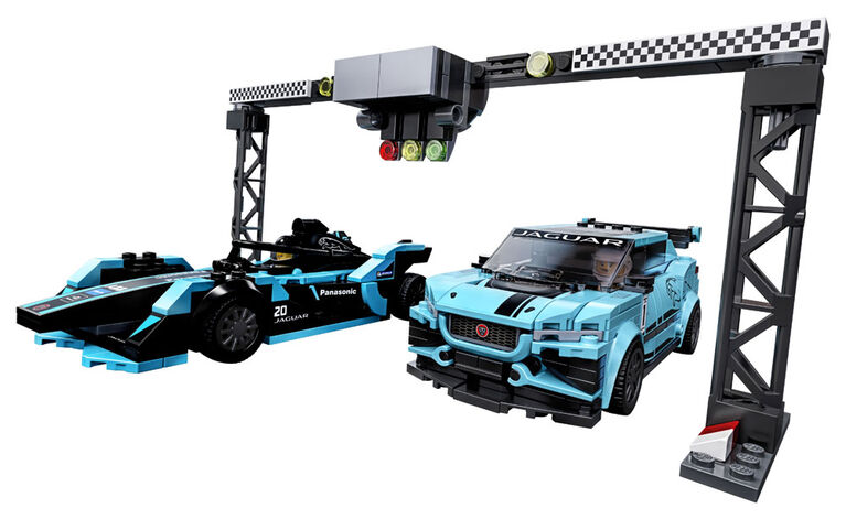 LEGO Speed Champions Formula E Panasonic Jaguar Racing GEN2 & 76898 (565 pièces)